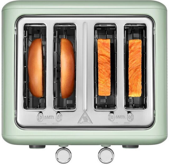 Buydeem Тостер Двуместна 1800W Зелена