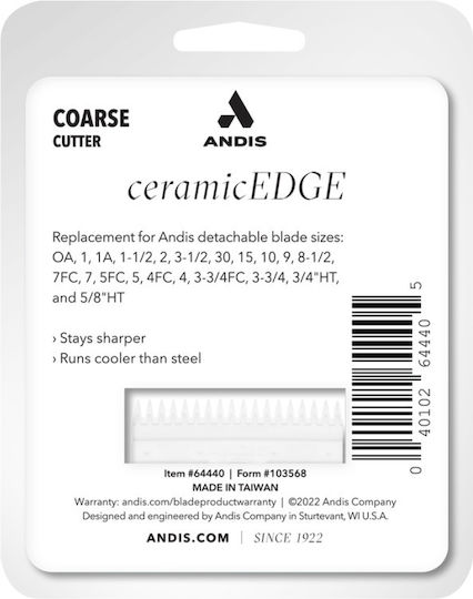 Andis Ceramic Blade 64440