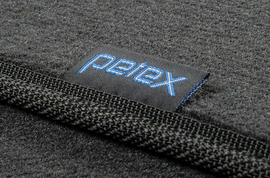 Petex Set of Front and Rear Mats 4pcs for Peugeot 2008 / 208 2008 Black