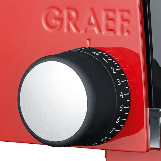 Graef SKS 100 S10003 Aufschnittschneider 170W Rot
