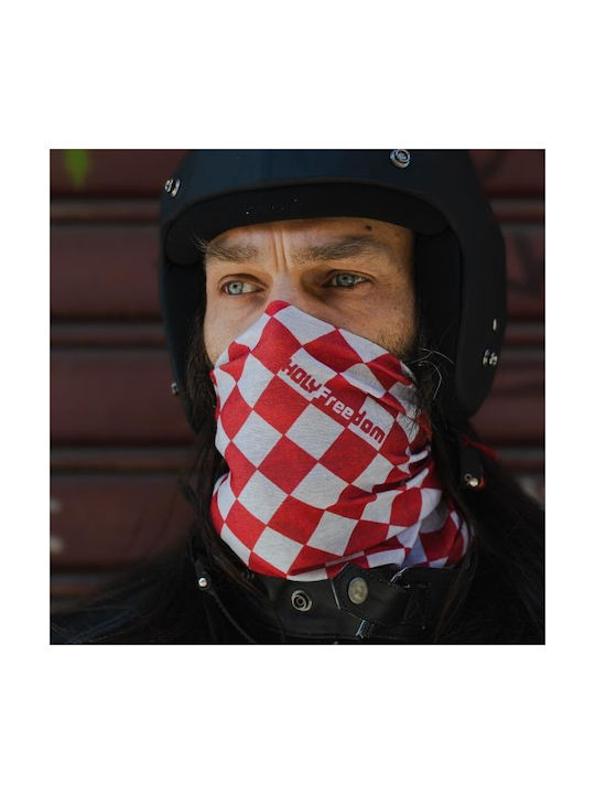 Holy Freedom Dry-Keeper Halswärmer für Motorradfahrer Rot Farbe