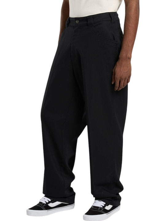 Παντελόνι σε Relaxed Εφαρμογή Black