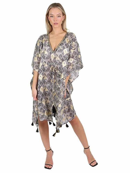 Aquablue Caftan De Plajă Bej