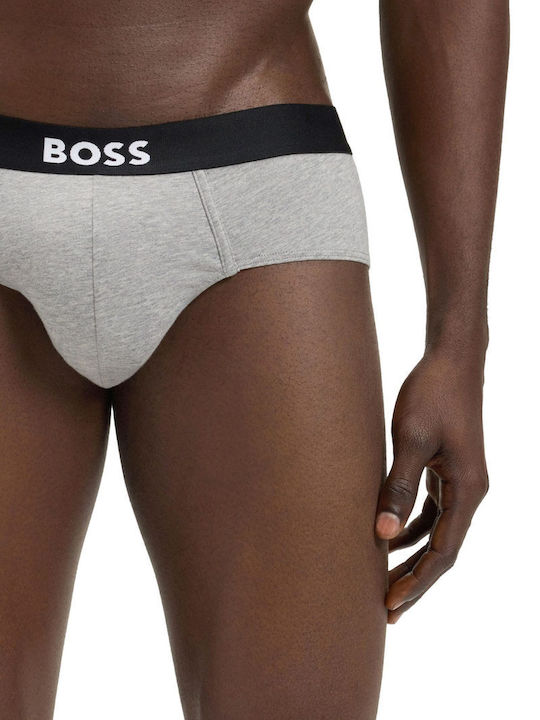 Men's Boxer Black-white-grey