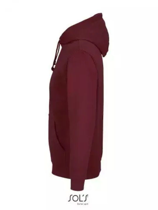 Sol's Condor Men's Long Sleeve Promotional Sweatshirt Burgundy
