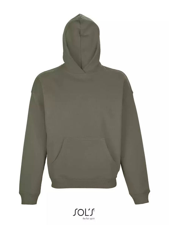 Sol's Connor Men's Long Sleeve Promotional Sweatshirt Khaki