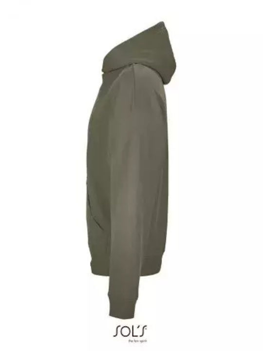 Sol's Connor Men's Long Sleeve Promotional Sweatshirt Khaki