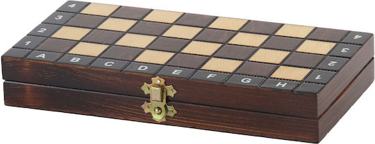 Wooden School Set 28x28cm Chess + Checkers + Backgammon