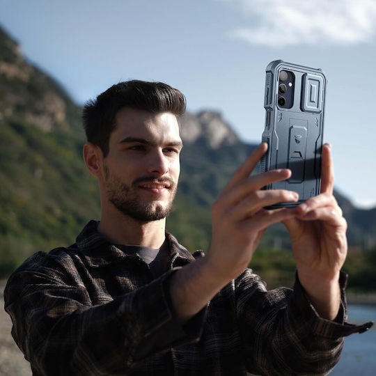 Dexnor С пълно покритие (360°) Син (Galaxy A15)