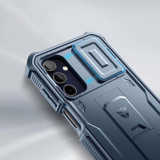 Dexnor С пълно покритие (360°) Син (Galaxy A15)