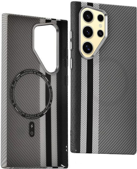Erbord Back Cover Μεταλλικό Γκρι (Galaxy S24 Ultra)