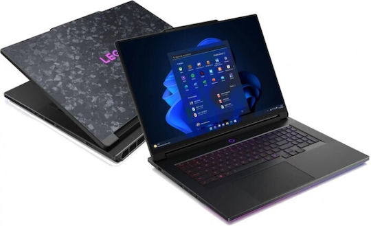 Lenovo Legion 9 18IAX10 18" IPS UHD 240Hz (Kern Ultra 9-275HX/64GB/2TB SSD/GeForce RTX 5090/W11 Pro) Eclipse Black (US Tastatur)