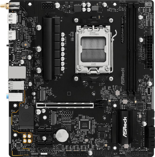 ASRock A620AM-X WiFi Mainboard Micro ATX mit AMD AM5 Sockel