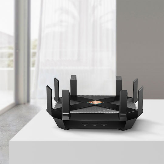 TP-LINK Archer AX6000 v2 Drahtlos Router Wi-Fi 6 mit 8 Anschlüssen Gigabit Ethernet