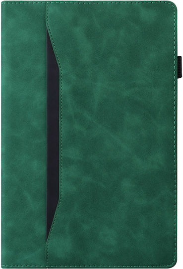 Flip Cover Ανθεκτική Πράσινη (Samsung Galaxy Tab S10 FE, S9 FE, S9, S8, S7)