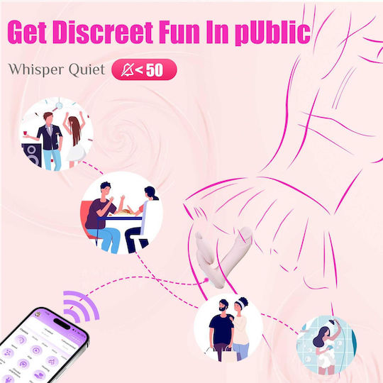 Silicone Vibrator 3 Speeds 6 Frequencies Finger Function Heating and App Control