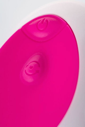 A-toys Egg Vibrator Cu Telecomandă Din Silicon Roz Alb 12 Cm