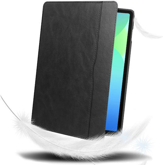 Flip Cover Dauerhafte Schwarze (Samsung Galaxy Tab S10 FE, S9 FE)