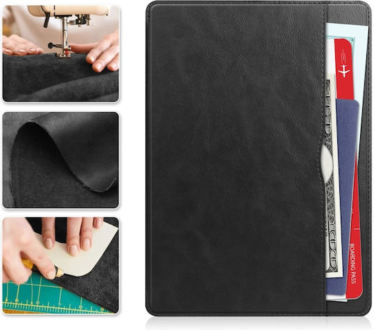 Flip Cover Dauerhafte Schwarze (Samsung Galaxy Tab S10 FE, S9 FE)