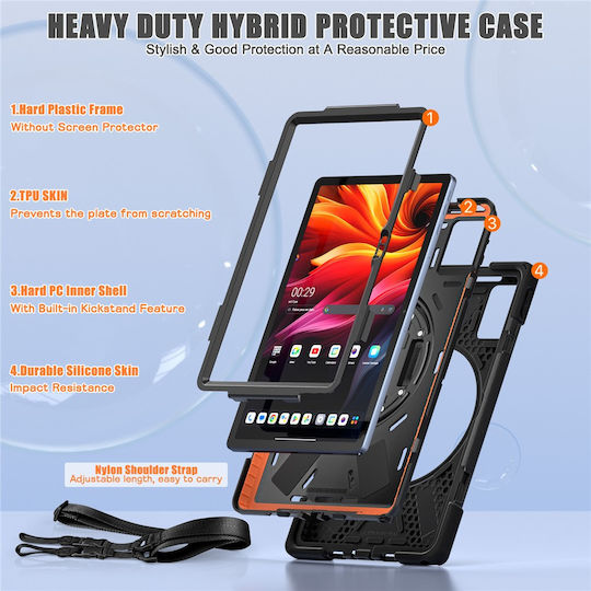 Back Cover Ανθεκτική για Παιδιά Μαύρη (Lenovo Tab K11 Plus)
