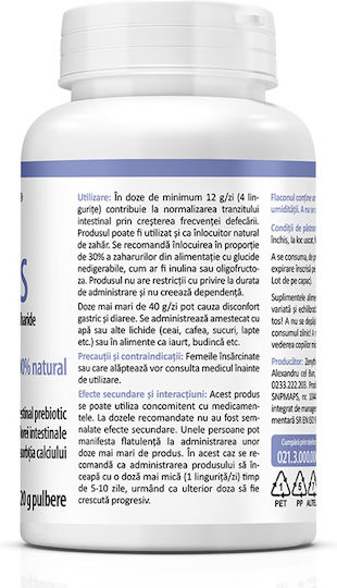 Zenyth Inulin FOS 120gr Natural - Natural