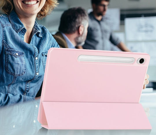 Erbord Flip Cover Durable Pink (Samsung Galaxy Tab S10 FE+ Plus)