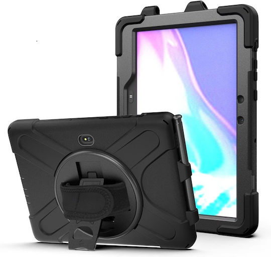 Erbord Umschlag Rückseite Drehbar Robust Schware (Samsung Galaxy Tab Active Pro, Active4 Pro)