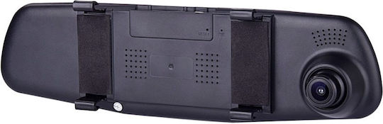 Cameră Dvr Video Față-Spate Pentru Oglinda Retrovisoare Monitorizare Trafic Full Hd G-senzor Ecran 4.3 Inch