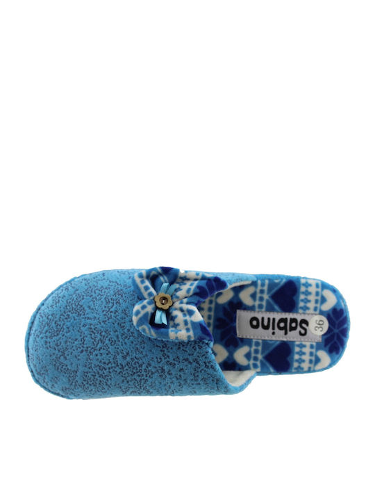 Winter Women's Slippers Blue