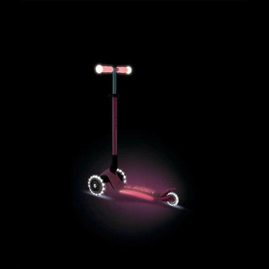 Globber Kinderroller Klappbar Elite 3-Rad Rosa