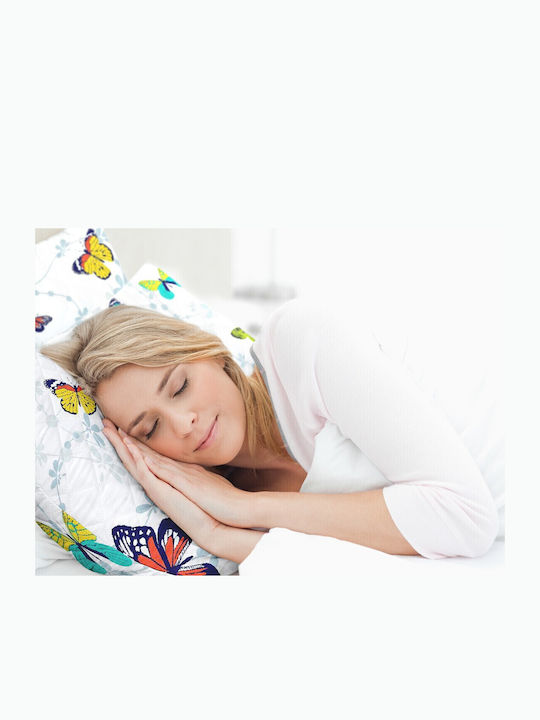 Alcam Papillons Bed Pillow Microfiber 50x70cm 4 Pieces