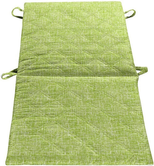 Alcam Garden Chair Cushion with Backrest Green Jeans 48x105cm