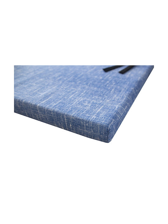 Alcam Pernă pentru Scaun de Grădină Blue Black 39x39cm.