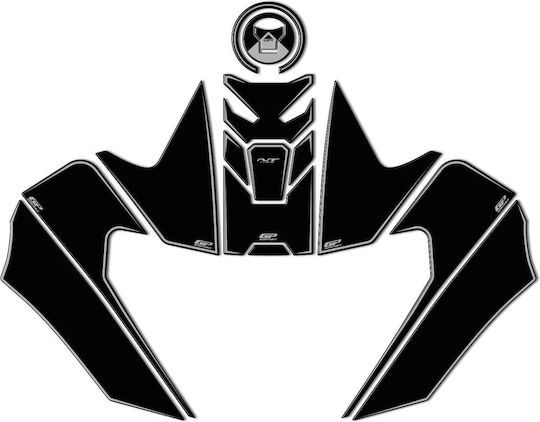 Gpk 3d Stickers Set Tank Pad Honda Nt1100 2022-2025