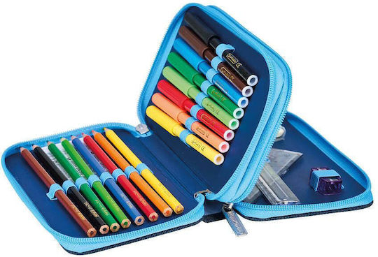 Herlitz Cosmic Federmäppchen Gefüllt 23Stück Mehrfarbig