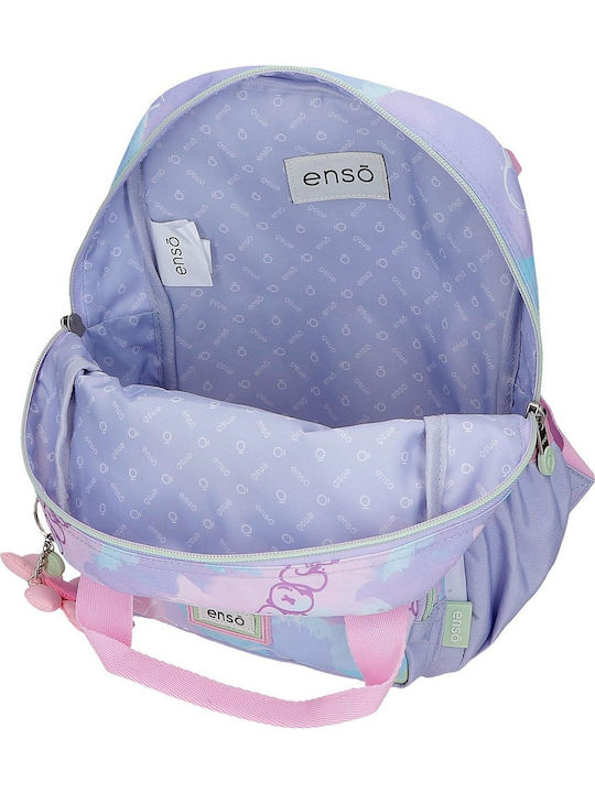 Enso Ученическа Раница Лилава 30 x 12 x 38см