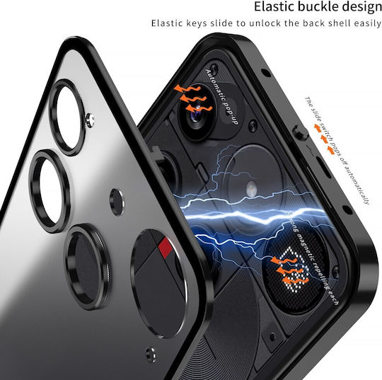 Aluminium Alloy Umschlag Rückseite Kunststoff Gray (Nothing Phone (3))