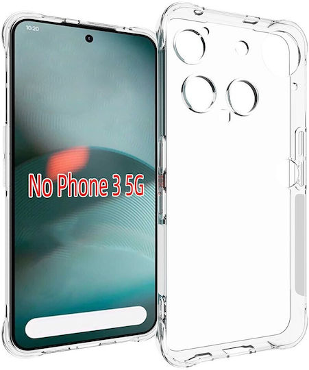 Wanlonfeng Wl Series Umschlag Rückseite Silikon Transparent (Nothing Phone (3))