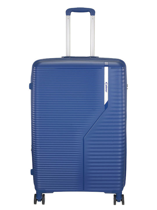 Explorer Luggage Valize de Călătorie Sigure Albastre cu 4 Roți Set 3 Bucăți
