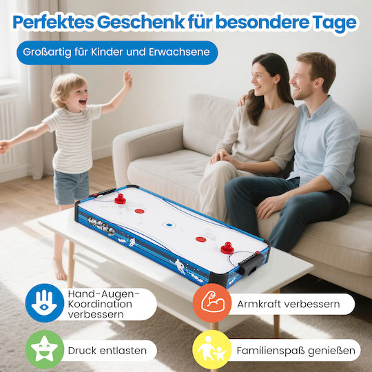 Costway Επιτραπέζιο Air Hockey Ξύλινο