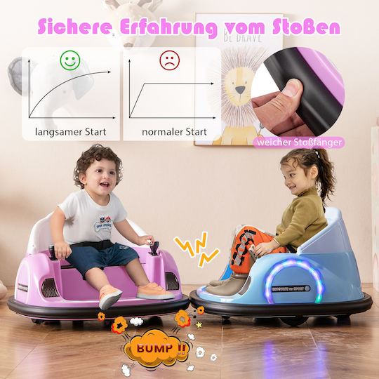 Kids Electric Car One-Seater with Remote Control 6 Volt Pink