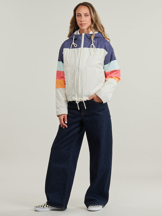 Damen Bomberjacke Weiß