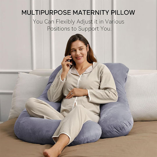 Momcozy Μαξιλάρι Εγκυμοσύνης & Θηλασμού Γκρι