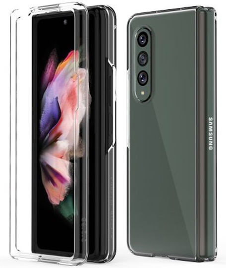 Erbord Umschlag Rückseite Kunststoff Transparent (Samsung Galaxy Z Fold3 5G)