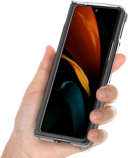 Erbord Umschlag Rückseite Kunststoff Transparent (Samsung Galaxy Z Fold3 5G)
