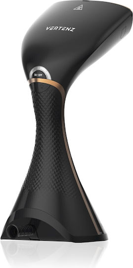 Vertenz Aura 40 Ατμοκαθαριστής Ρούχων Χειρός 1650W με Δοχείο 260ml Μαύρος