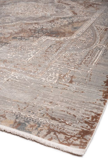 Βιοκαρπέτ Tapiz Χαλί Ορθογώνιο Grey D Beige 200x290cm