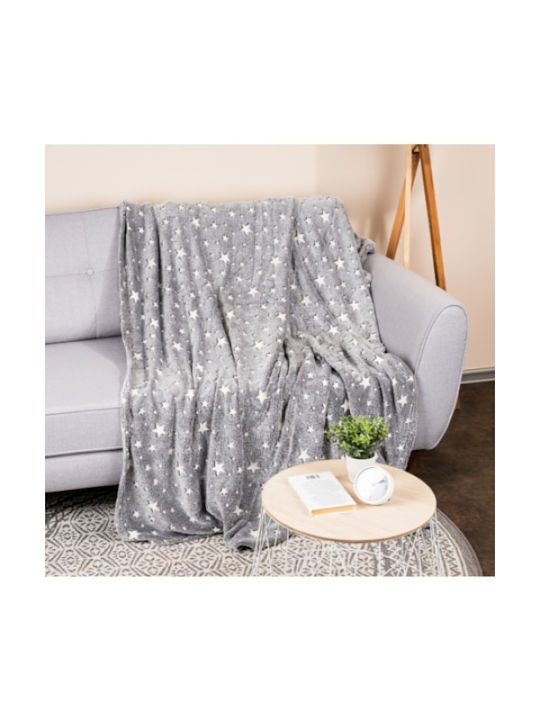 Κουβέρτα Φωσφορίζουσα Gray 150x120εκ.