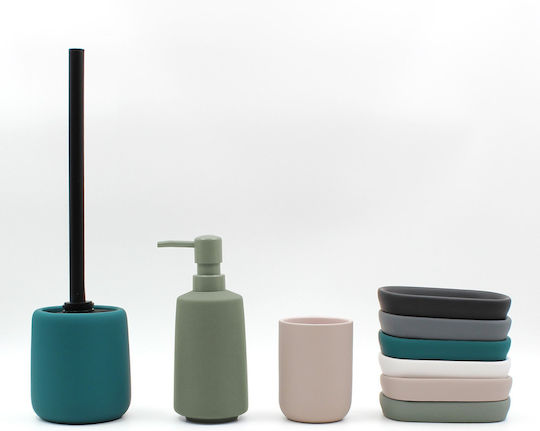 Douceur d'Intérieur Ceramic Toilet Brush Black