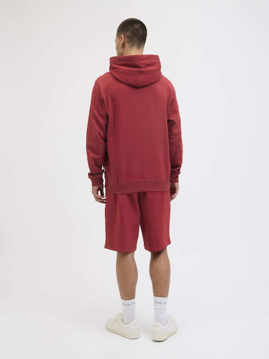 Φούτερ με Κουκούλα Tibetan Red